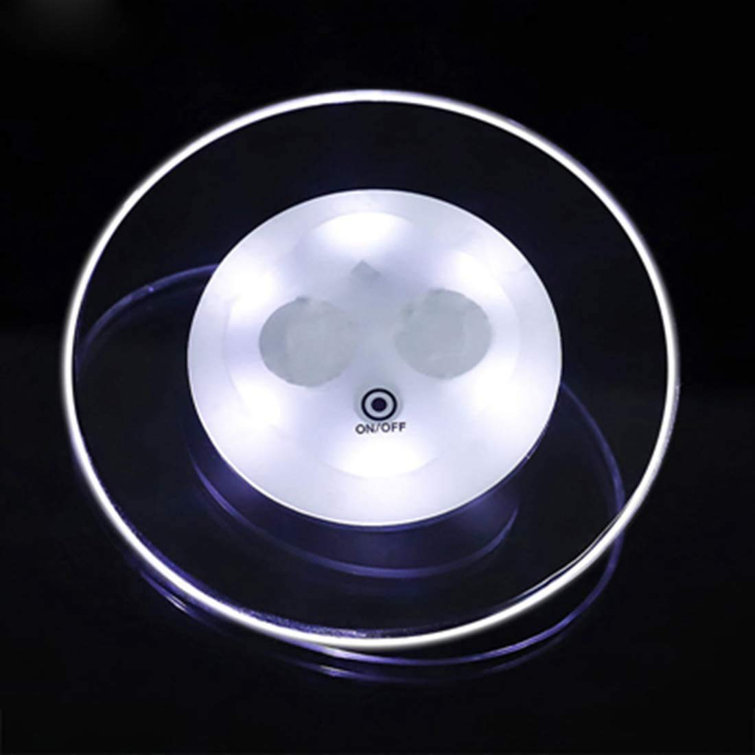 HOU LED Cocktail Coaster, Light Up Bar Beer And Beverage Coasters